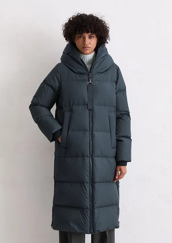 Пуховик с фиксированным капюшоном Marc o'Polo - фото 3
