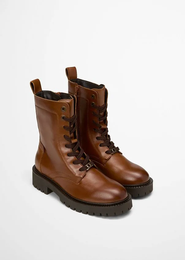 Ботинки из натуральной кожи Marc o'Polo - фото 2