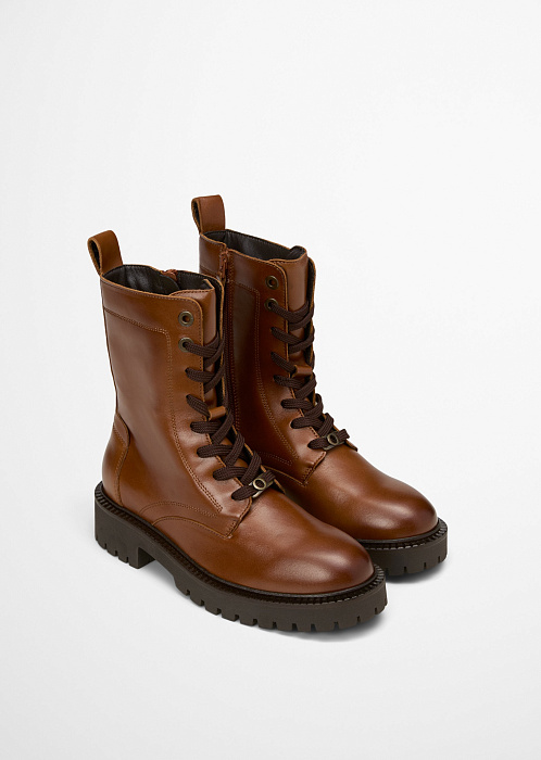 Ботинки из натуральной кожи