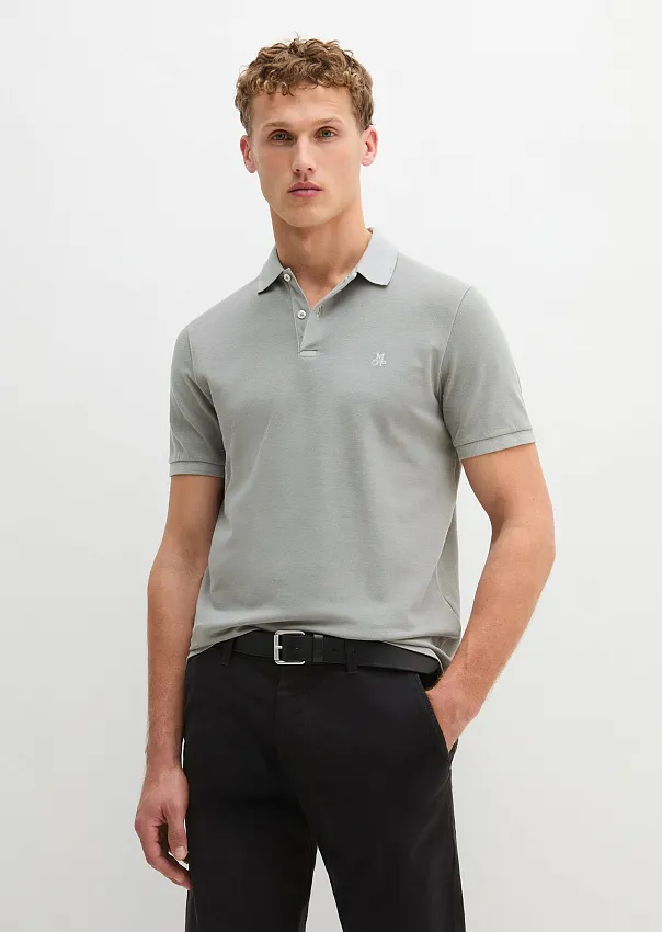 Поло из смесового хлопка Marc o'Polo - фото 1