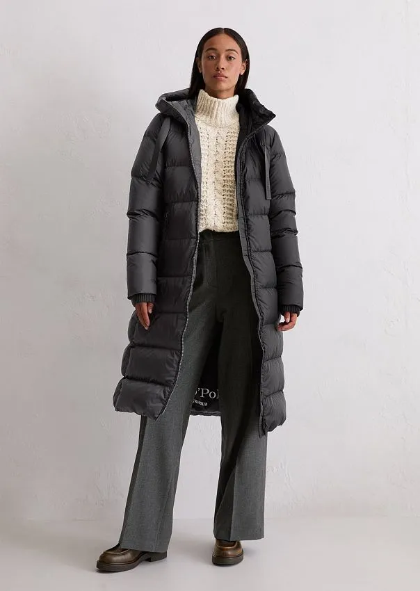 Пуховик с фиксированным капюшоном Marc o'Polo - фото 1