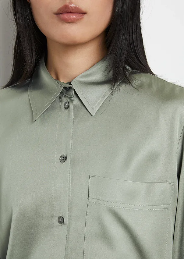 Рубашка из вискозы