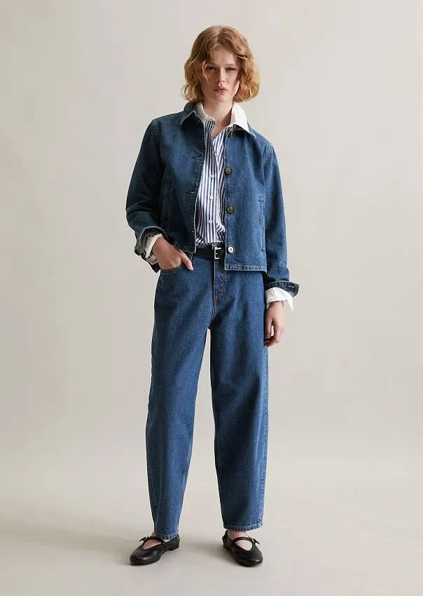 Джинсовая куртка из органического хлопка Marc o'Polo - фото 1