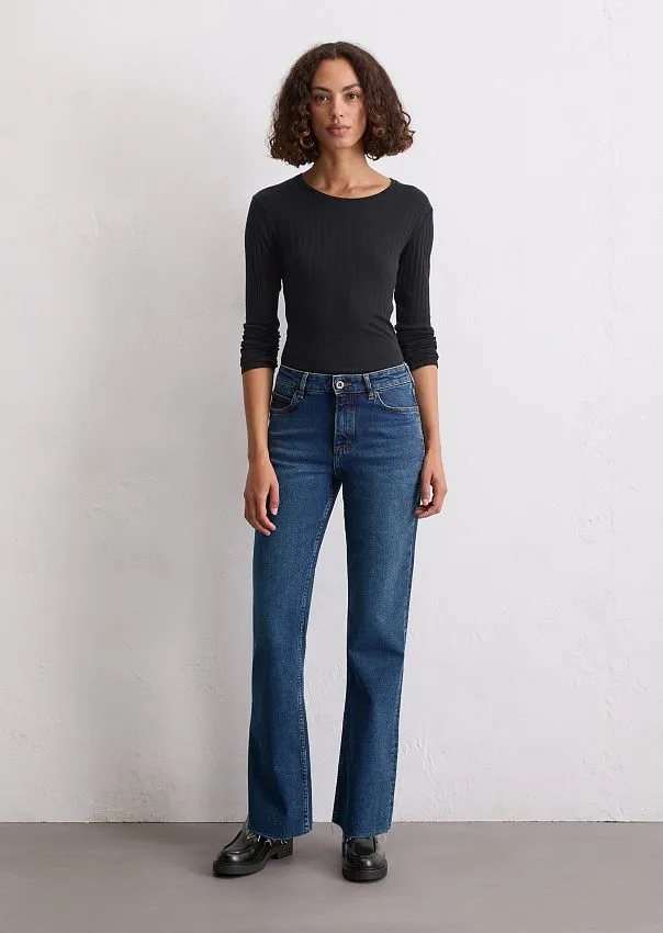 Джинсы клеш KIRUNA из смесового хлопка Marc o'Polo - фото 1