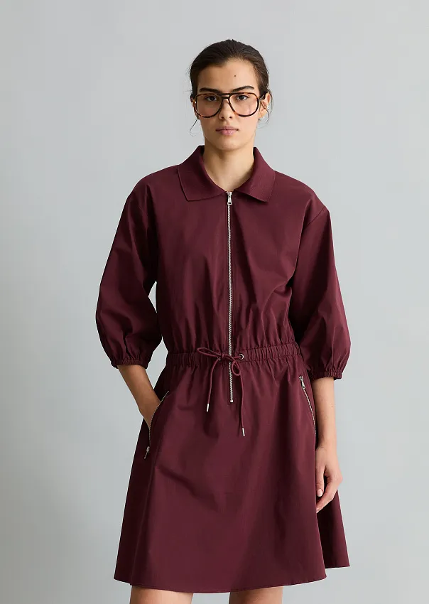 Платье из смесового хлопка 