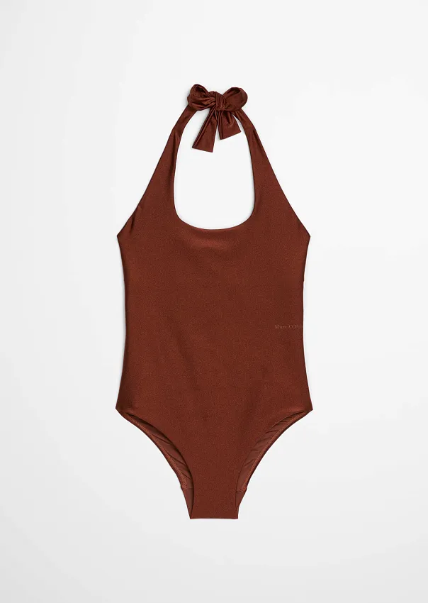 Купальник слитный с открытой спиной