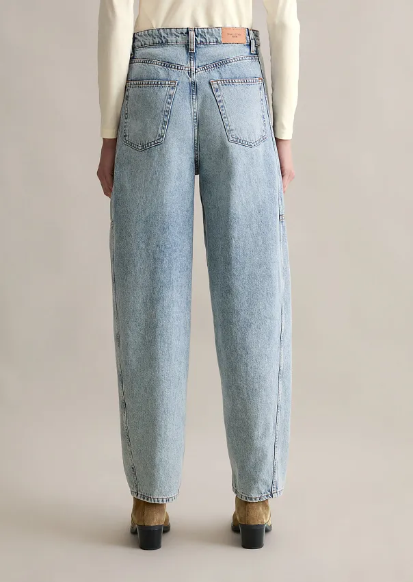 Широкие джинсы Enni из смесового хлопка Marc o'Polo - фото 2