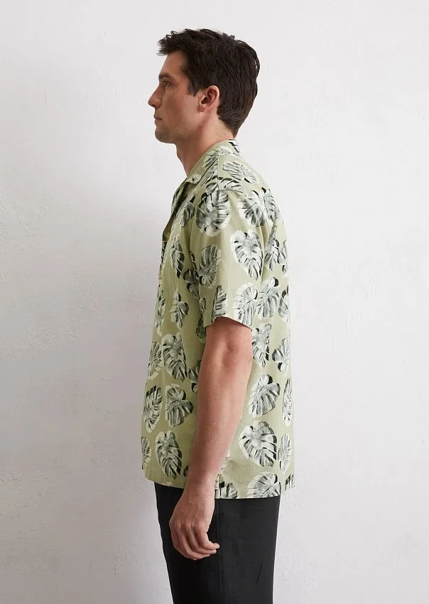 Рубашка изо льна и органического хлопка Marc o'Polo - фото 5