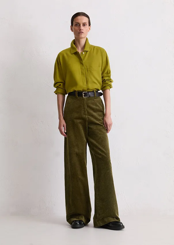 Широкие вельветовые брюки из органического хлопка Marc o'Polo - фото 1