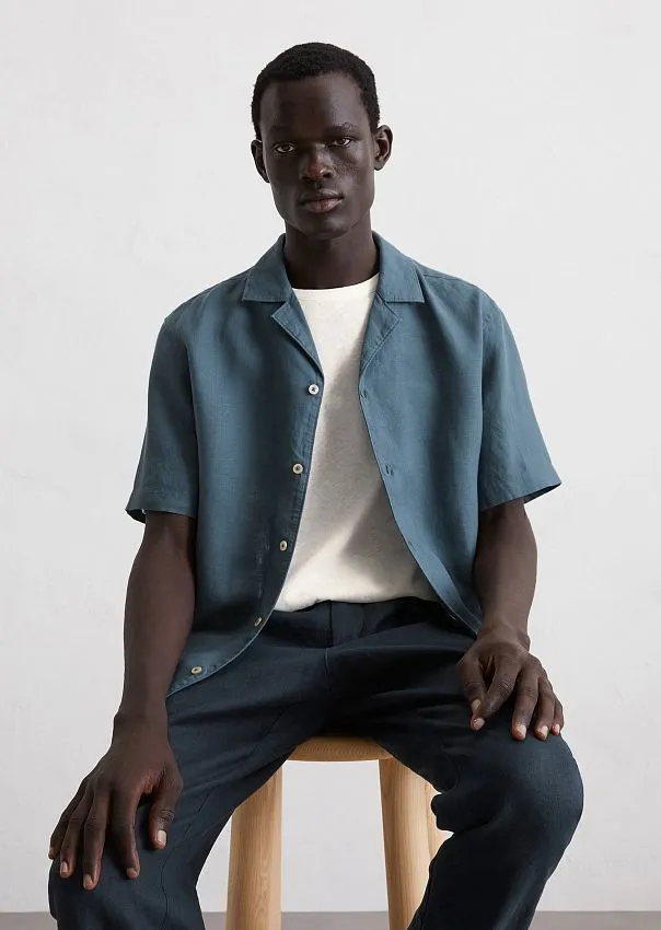 Рубашка из чистого льна Marc o'Polo - фото 1