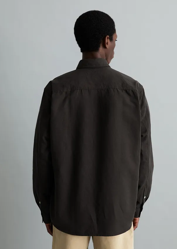 Рубашка изо льна и органического хлопка