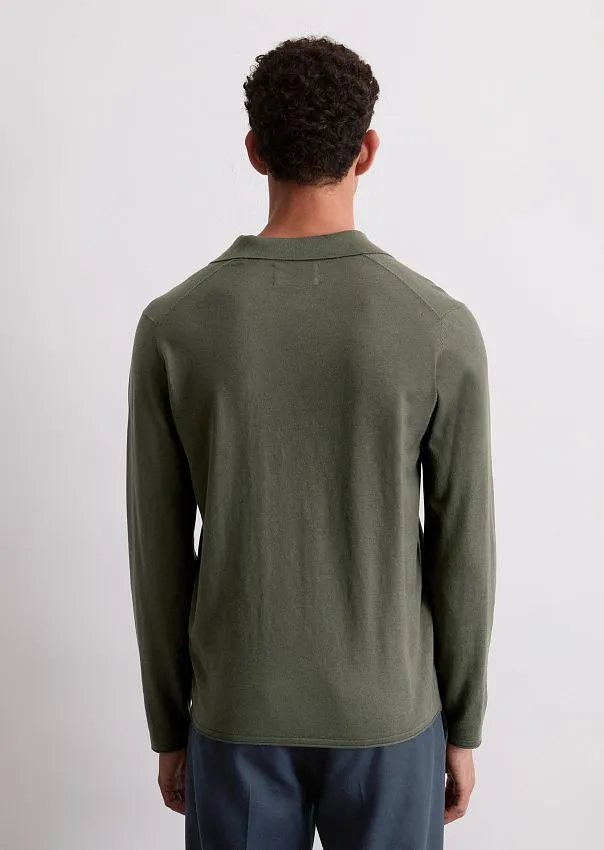 Поло с длинными рукавами Marc o'Polo - фото 2