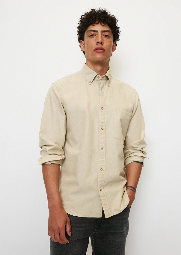 Рубашка с длинными рукавами из ткани шамбре Marc o'Polo - фото 1