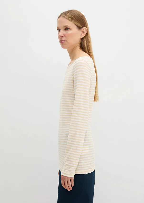 Лонгслив в полоску