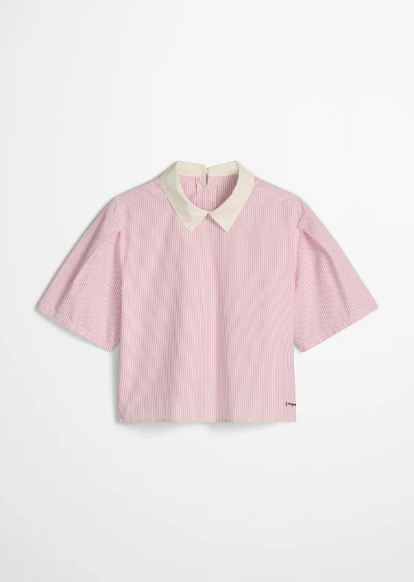 Блузка из поплина