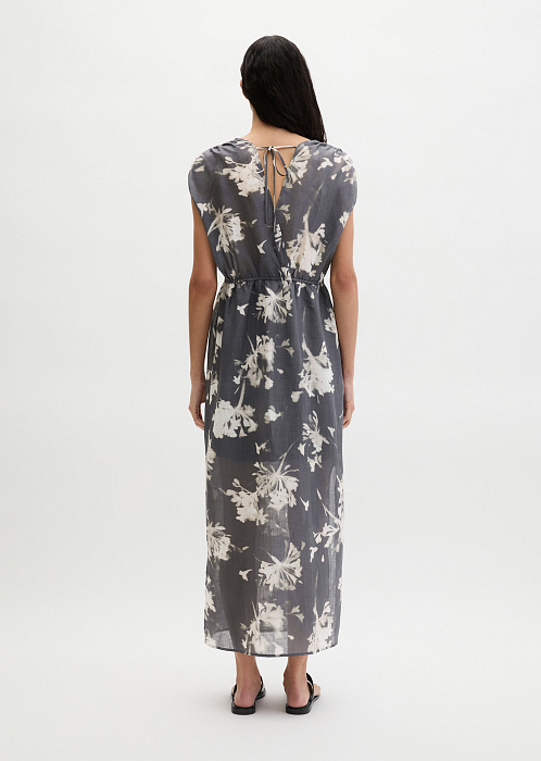 Платье из рами