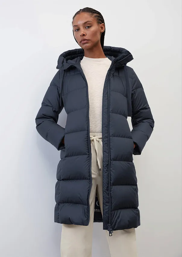 Пуховик с водостойкой поверхностью и с капюшоном Marc o'Polo - фото 1